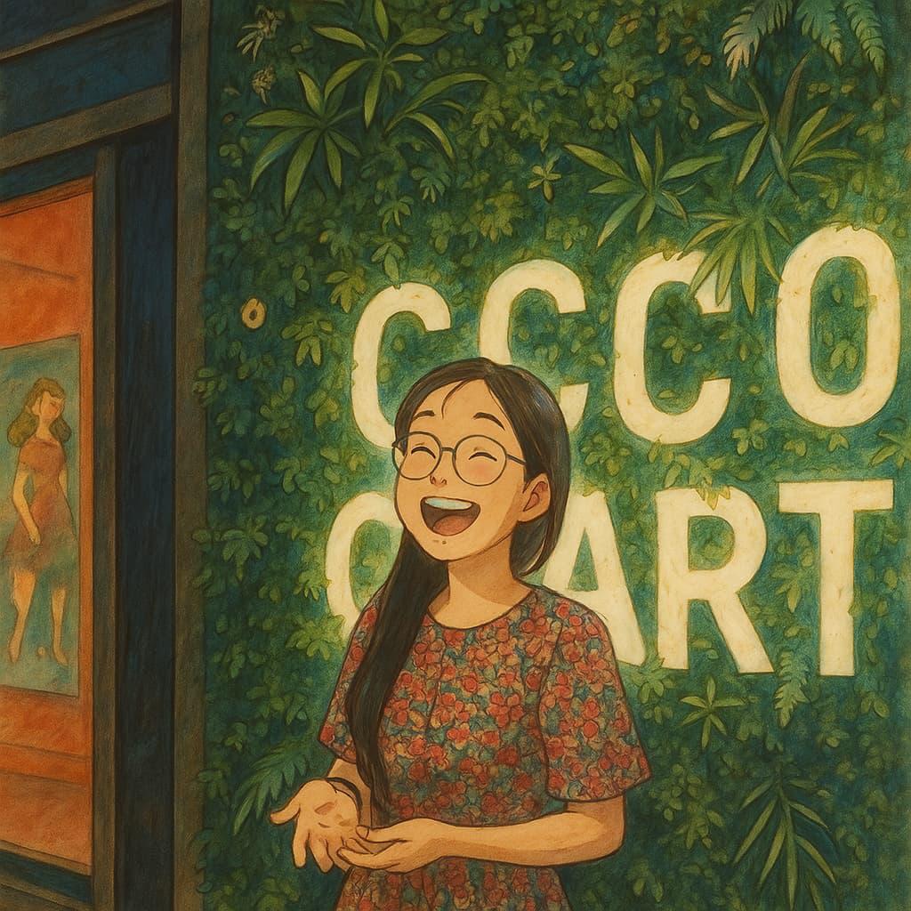 Artisan Thon crafting a bespoke crochet piece